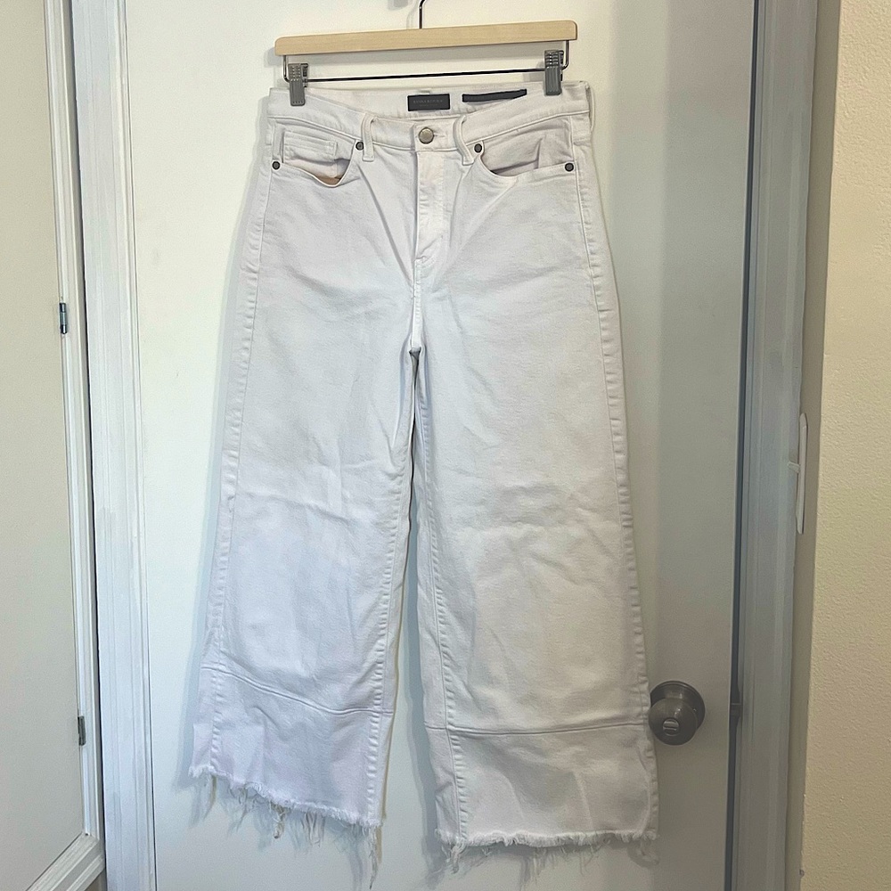 Banana Republic High Rise Wide Leg Crop